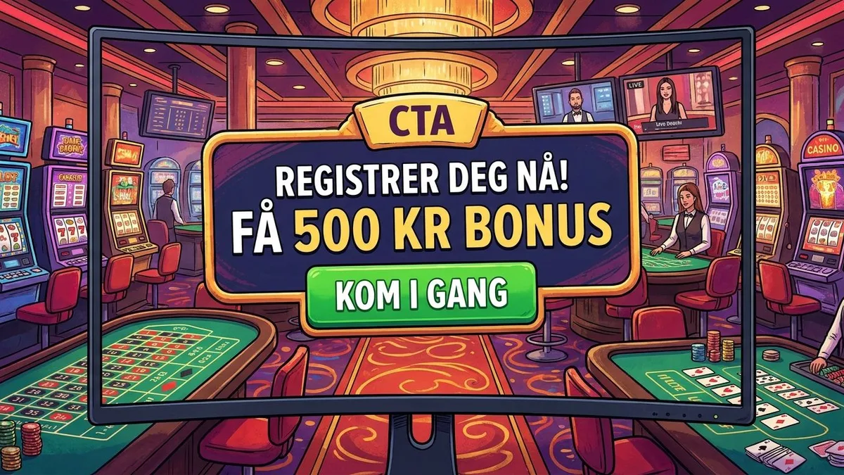 Registrer deg med bonus